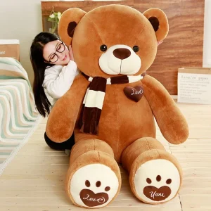 Gấu Bông Teddy Cao Cấp Siêu To – Kích Thước 1m2, 1m4, 1m6 và 1m8